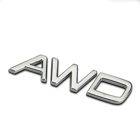 Logo Emblema Para Volvo Awd 8.1x1.9cm Cromado