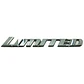 Logo Emblema Para Toyota Limited 14.6x2.1cm Cromado - Miniatura 2