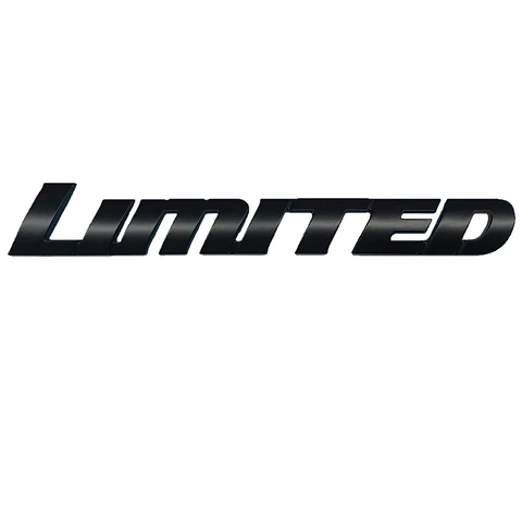 Logo Emblema Para Toyota Limited 14.6x2.1cm Negro