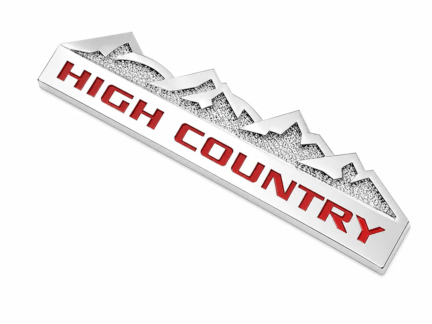 Logo Emblema Para Chevrolet High Country 12.4x3.4cm 1