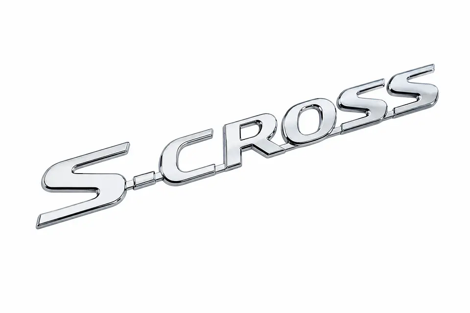 Logo Scross Emblema Para Suzuki S-cross 18.2x2.3cm 1