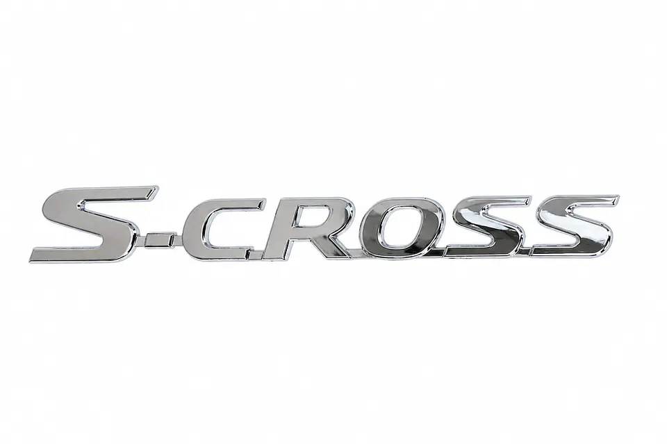 Logo Scross Emblema Para Suzuki S-cross 18.2x2.3cm 2