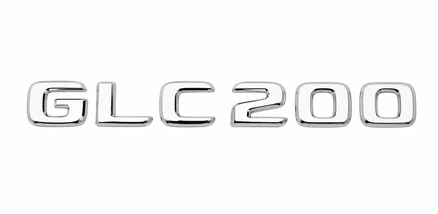 Logo Emblema Para Mercedes Benz Glc200 3