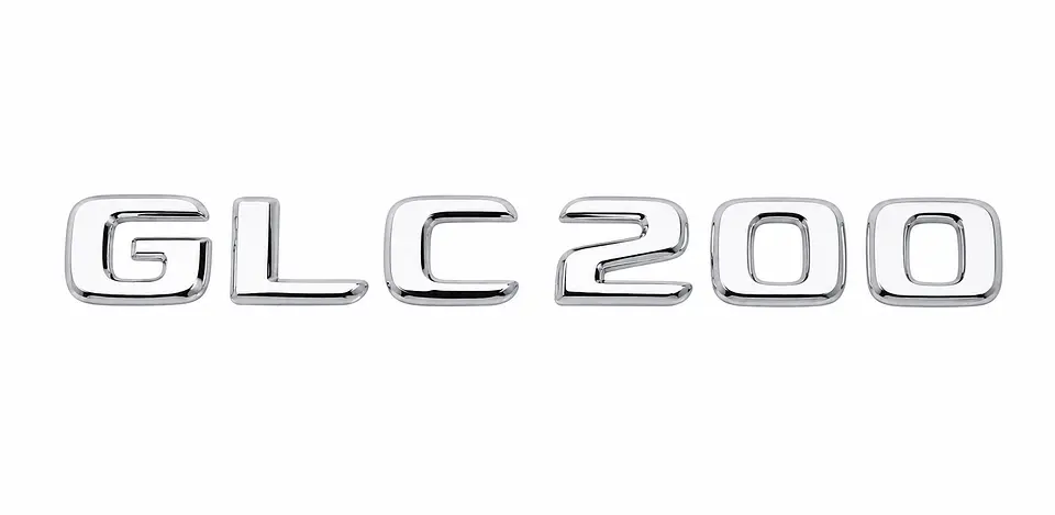 Logo Emblema Para Mercedes Benz Glc200 3