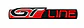 Emblema Logo Gt Line Para Peugeot 11.3x2cm Negro Rojo Blanco - Miniatura 3