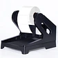 Soporte Porta Etiquetas Térmicas Adhesivas Rollo O Plegadas Negro - Miniatura 1