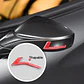 Logo Emblema Black Series Para Mercedes Benz 7.2x2.5cm Rojo - Miniatura 3