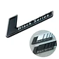 Logo Emblema Black Series Para Mercedes Benz 7.2x2.5cm Rojo - Miniatura 4