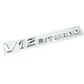 Logo Emblema V12 Biturbo Para Mercedes Benz Cromado - Miniatura 3