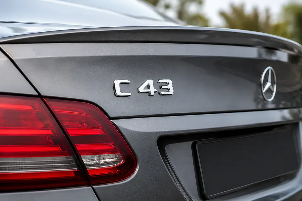 Logo Emblema C43 Para Mercedes Benz 2