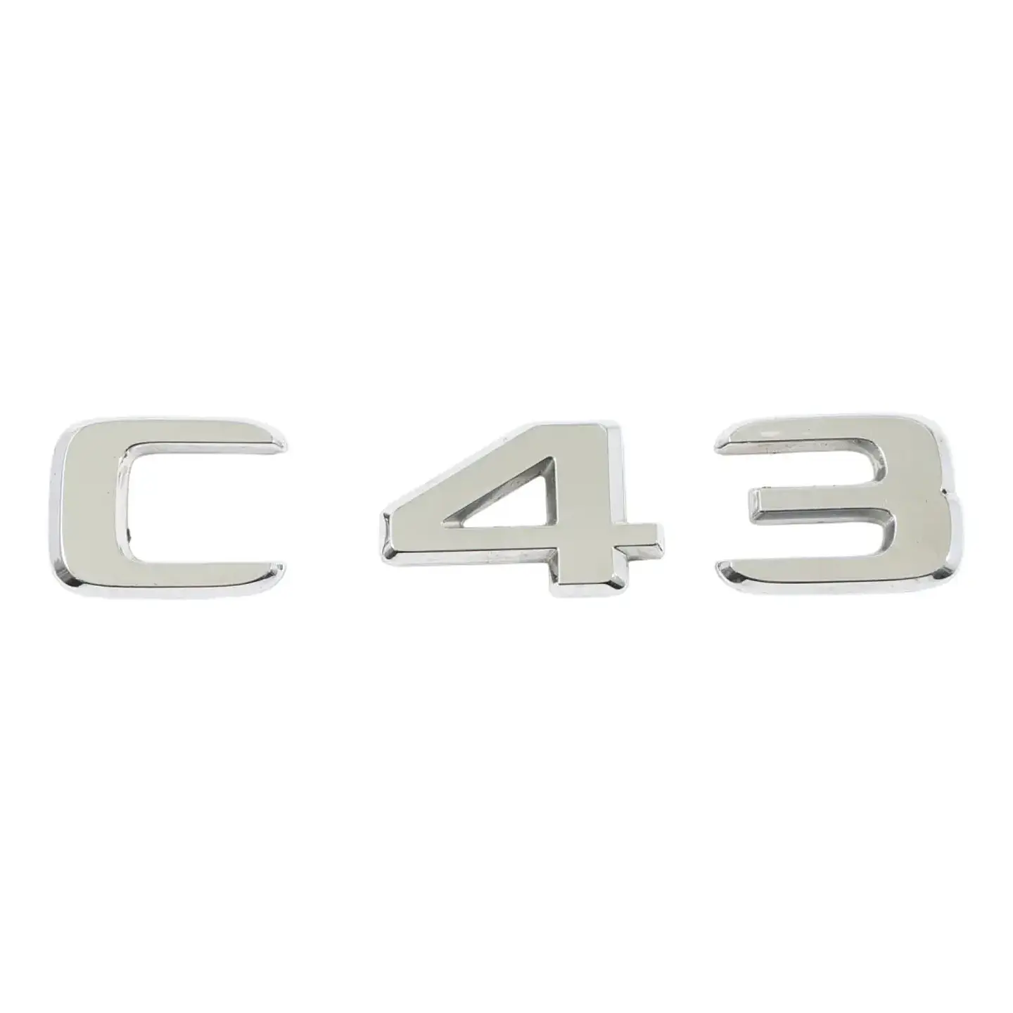 Logo Emblema C43 Para Mercedes Benz 3