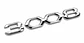 Logo Emblema Para Peugeot 3008 New Metalico 16.2x2.4cm - Miniatura 1