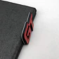 Logo Emblema Gt Multimarca 6.3x3.8cm Metálico Rojo/Negro - Miniatura 2
