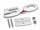 Logo Emblema Frontal parrilla Para Ford Mustang F-150 5.0 - Miniatura 1