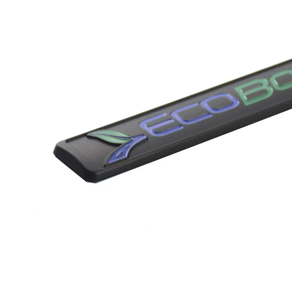 Logo Emblema Para Ford Ecoboost 14x2cm Metalico Negro 3