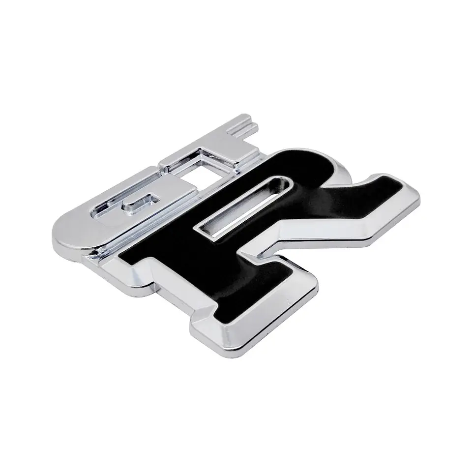 Logo Emblema Adhesivo Gtr Nissan Skyline Tuning 6.4x5.3cm  1