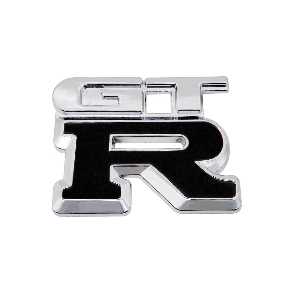 Logo Emblema Adhesivo Gtr Nissan Skyline Tuning 6.4x5.3cm  3