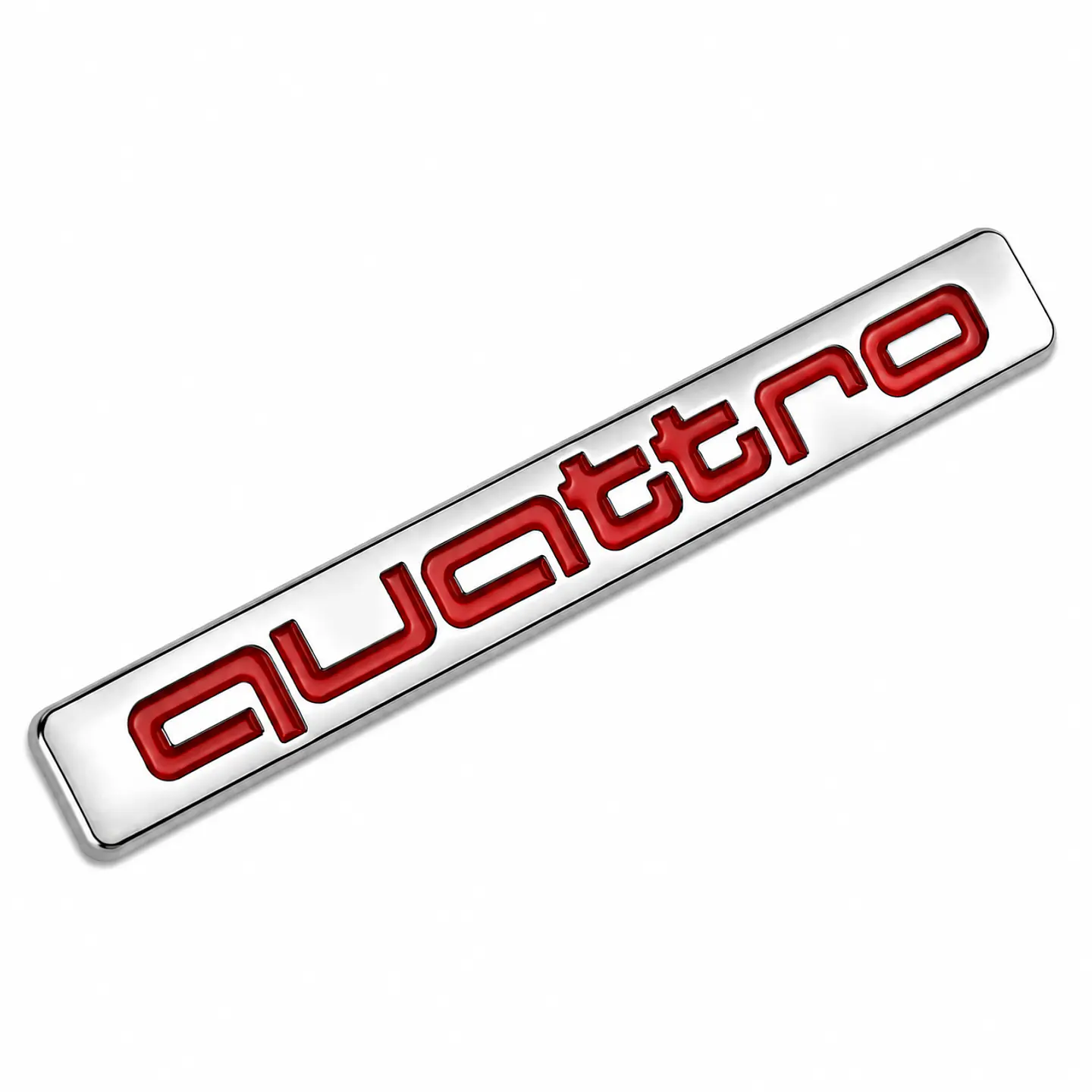 Logo Emblema Quattro Para Audi 6.8x1cm 1