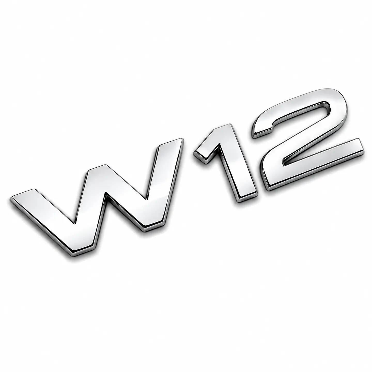 Logo Emblema W12 7.7x1.6cm Para Audi Vw Etc 1