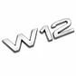 Logo Emblema W12 7.7x1.6cm Para Audi Vw Etc - Miniatura 1