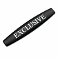 Logo Emblema Exclusive Para Mercedes Benz 9.8x1.8cm Metal - Miniatura 2