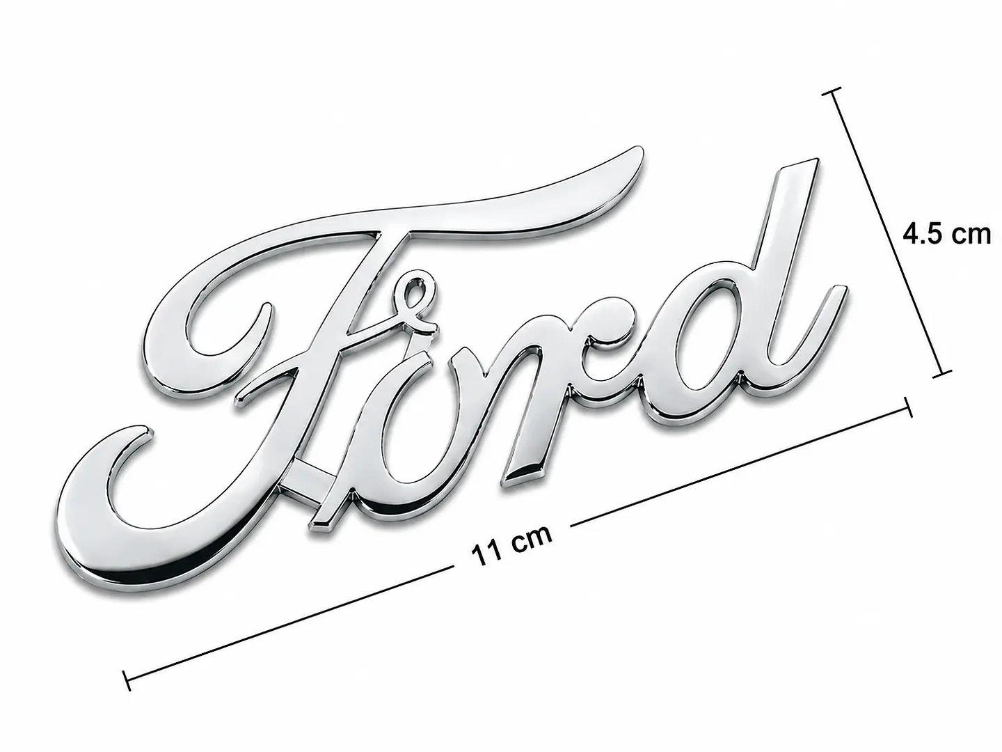 Logo Emblema Para Ford 11x4.5cm 2