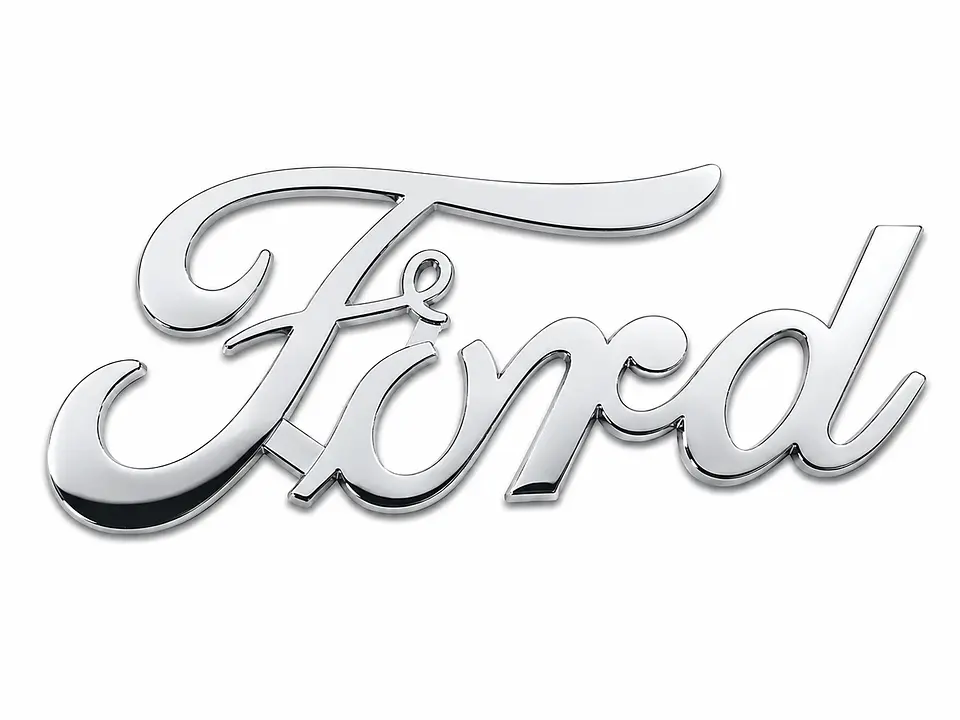Logo Emblema Para Ford 11x4.5cm 3