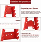 Organizador Porta Llaves Herramientas Etc Panel Perforado o directo muro - Miniatura 5
