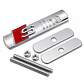 Logo Parrilla Sline Emblema Frontal Para Audi S Line 8.8x2cm Metalico - Miniatura 4