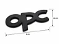 Logo Emblema Para Opel Opc 8x3.6cm metalico Negro - Miniatura 2