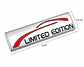 Emblema Edicion Limitada Logo Limited Edition 9x2.4cm Metal Cromado - Miniatura 2