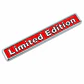 Logo Edicion Limitada Emblema Limited Edition 6.5x1cm Rojo - Miniatura 1