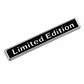 Logo Edicion Limitada Emblema Limited Edition 6.5x1cm Negro - Miniatura 1