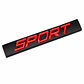 Logo Emblema Sport Multimarca 9.3x1.5cm Metálico - Miniatura 1
