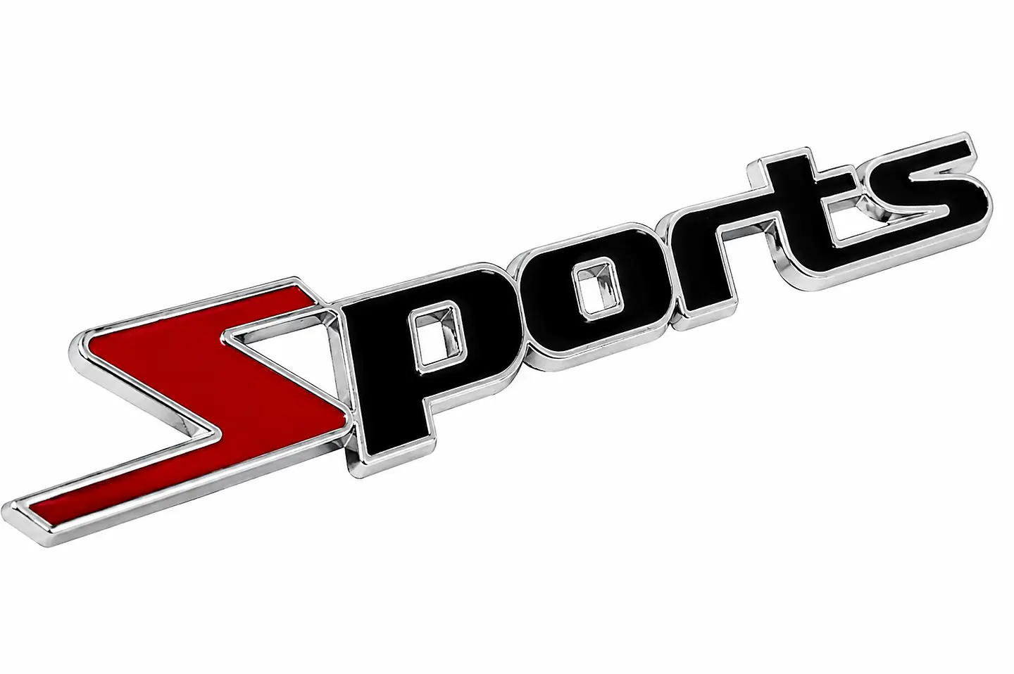 Logo Emblema Sports Multimarca 11.4x1.7cm Metálico 1