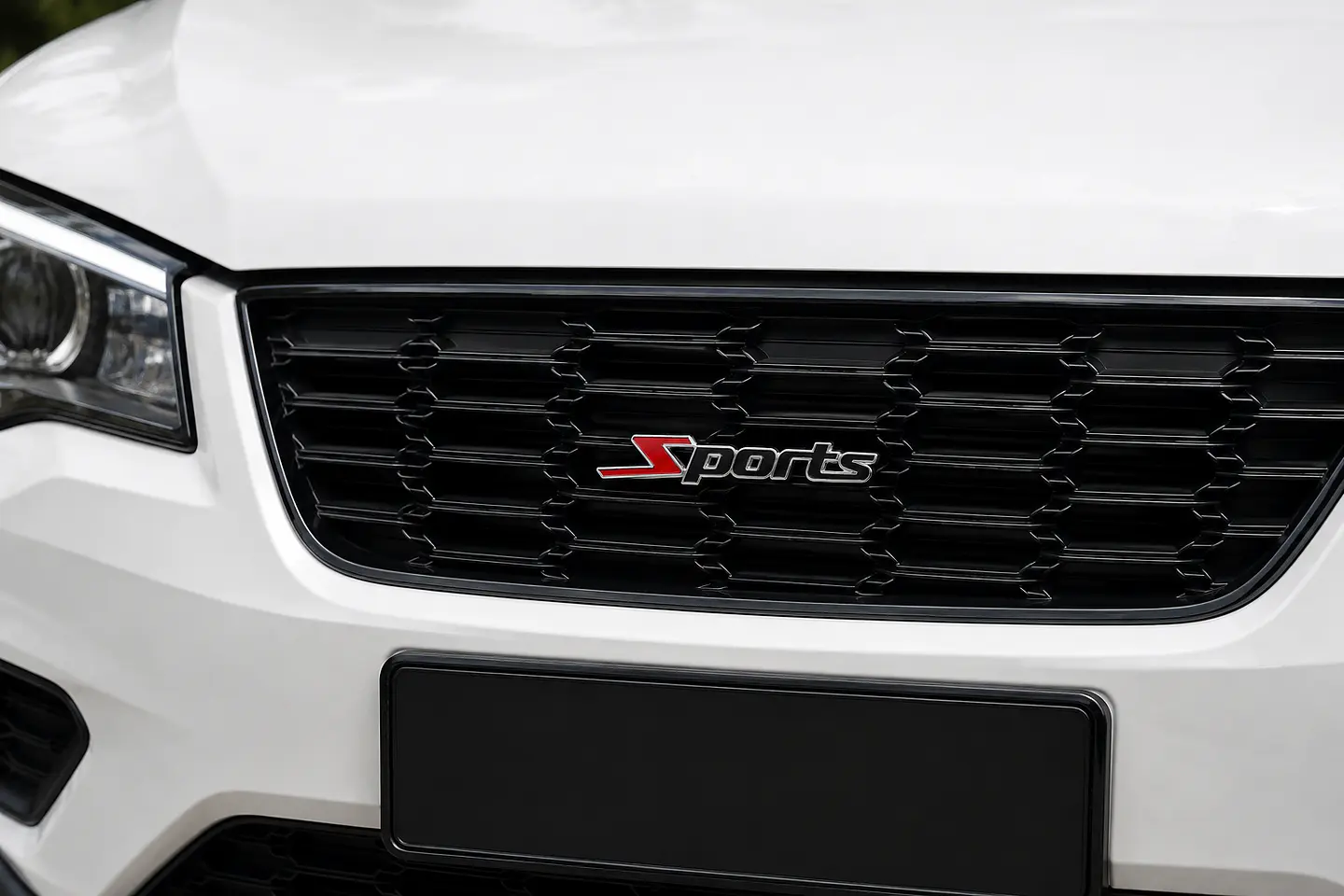 Logo Frontal Emblema Sports Parrilla Multimarca 13.7x2.1cm Metal 3