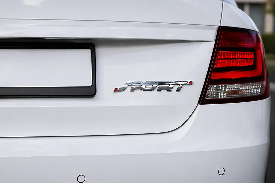 Logo Emblema Sport Multimarca 13.5x1.9cm Metálico 3
