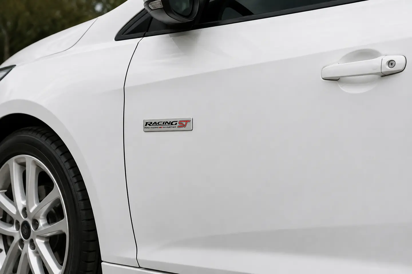 Logo Emblema Para Ford Racing St Tuning 12x2.6cm 3