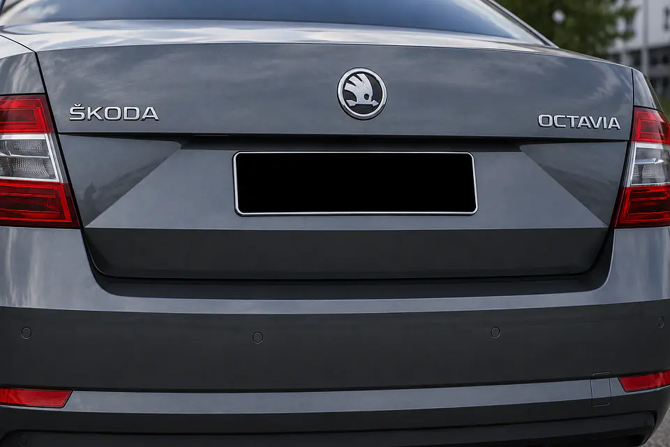 Logo Emblema Para Skoda Octavia 18.7x2.4cm 3