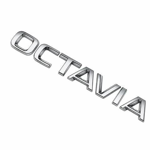 Logo Emblema Para Skoda Octavia 18.7x2.4cm