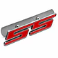 Logo Parrilla Emblema Ss Para Chevrolet Camaro Metalico Rojo - Miniatura 2