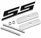 Logo Parrilla Emblema Ss Para Chevrolet Camaro Metalico Negro - Miniatura 1