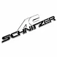 Emblema Logo Ac Schnitzer Para Bmw 10.7x2.4 Cm Negro - Miniatura 1