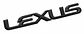 Emblema Logo Para Lexus 19.2x2.4cm Negro - Miniatura 1