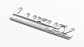Logo Emblema Luxury Line Para Bmw 8x1.5cm - Miniatura 2