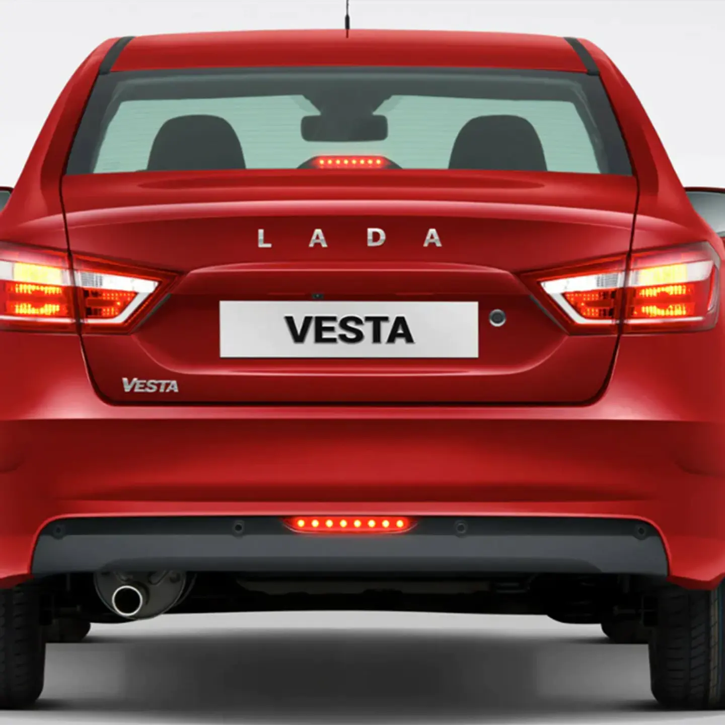 Emblema Logo Para Lada Metalico Negro 3