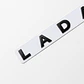 Emblema Logo Para Lada Metalico Negro - Miniatura 4