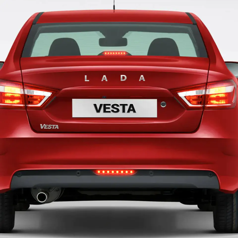 Emblema Logo Para Lada Metalico Cromado 3