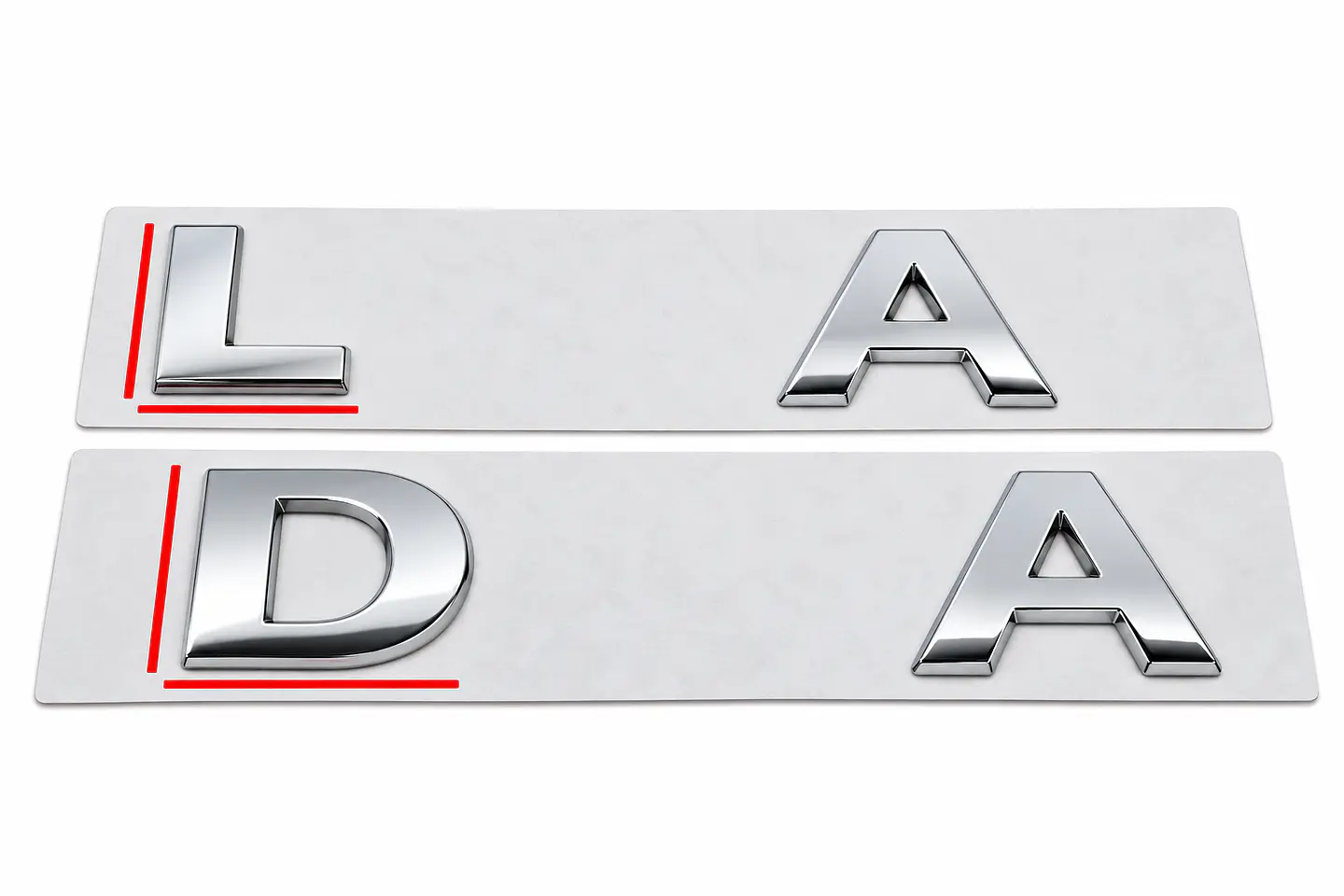 Emblema Logo Para Lada Metalico Cromado 4