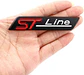 Logo Emblema Para Ford St Line 8.6x1.7cm Negro - Miniatura 2